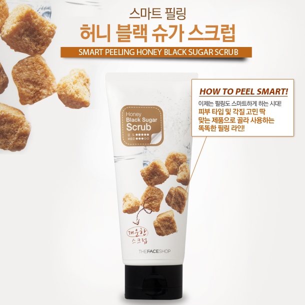 [THE FACE SHOP] Tẩy tế bào chết face Honey Black Sugar Scrub