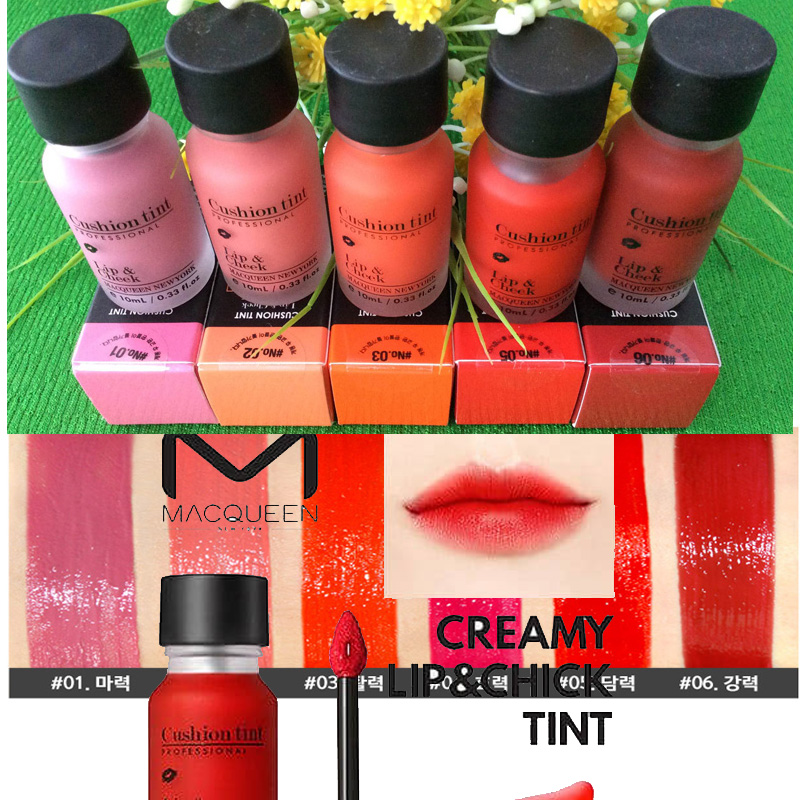 [MacQueen] Cushion Tint Lip and Cheek