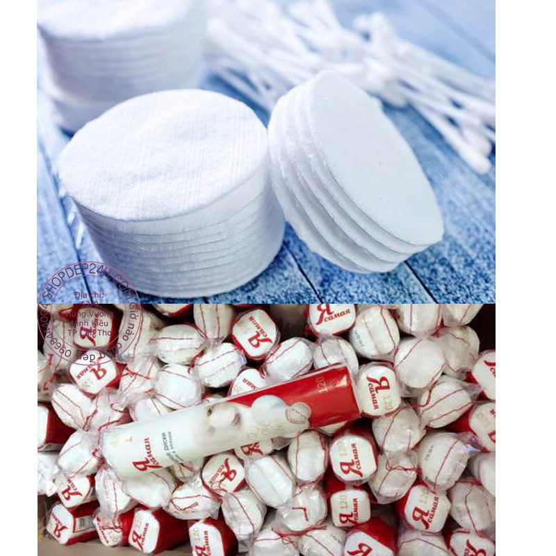 Bông tẩy trang Nga 120pc