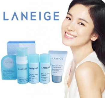 [Laneige] Bộ kit dưỡng trắng - Laneige White Plus Renew Trial Kit (5 Items)mới