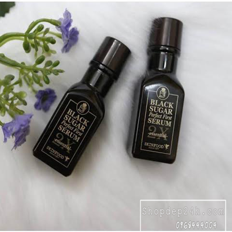 [Skinfood] Tinh chất dưỡng Black Sugar Perfect First Serum 2x - Light 30ml