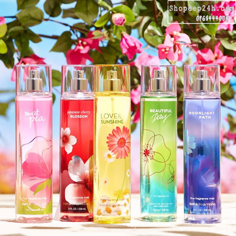 [Bath and Body Works] Xịt Thơm Toàn Thân Bath And Body Works Fine Fragrance Mist 236ml