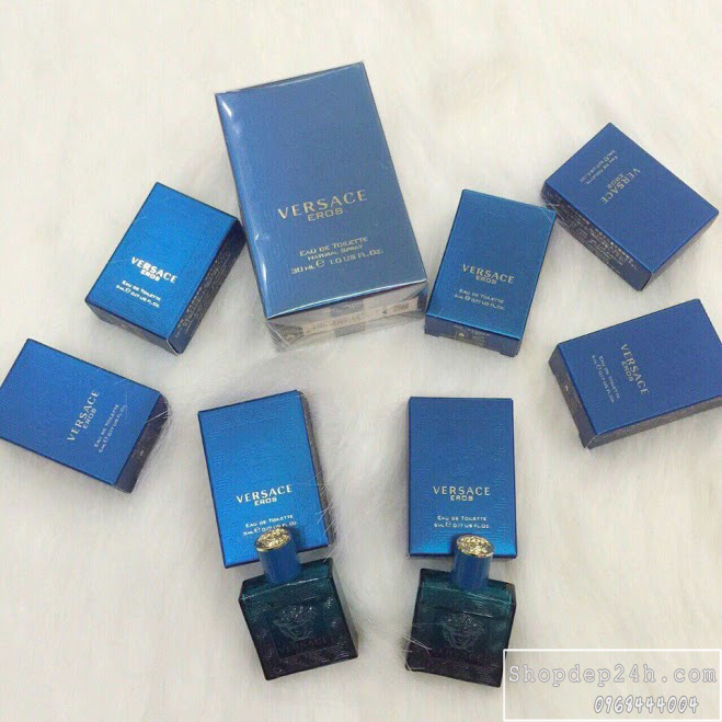 [Versace] Nước hoa mini nam Eros For Men EDT 30ml