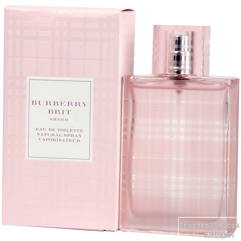 [Burberry] Nước hoa nữ Burberry Brit Sheer 100ml