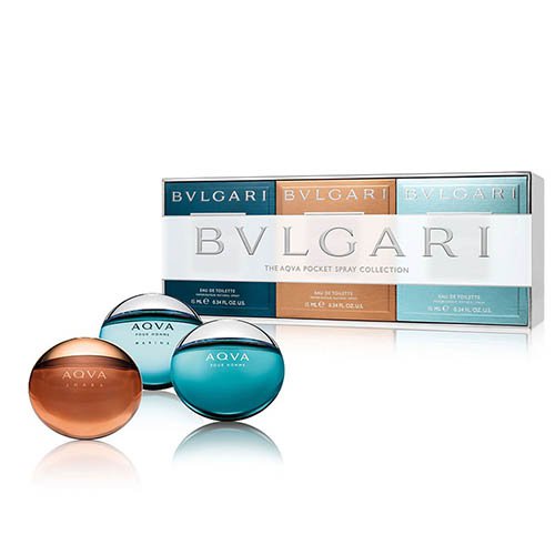 [Bvlgari] Nước hoa bộ Gift Set Bvlgari Aqva Pocket Collection