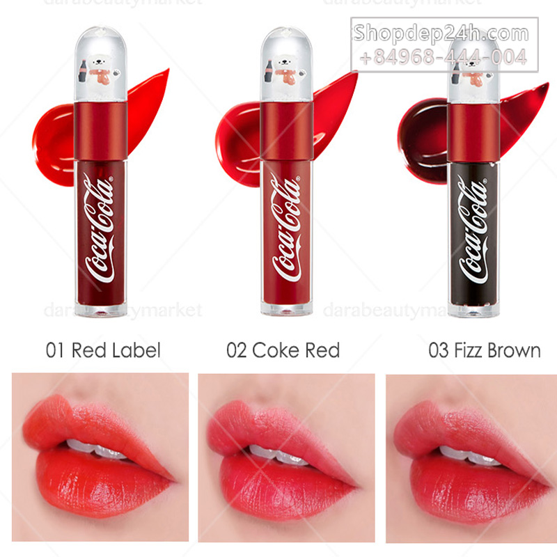 [The Face Shop] Son tint coca cola coke bear lip tint