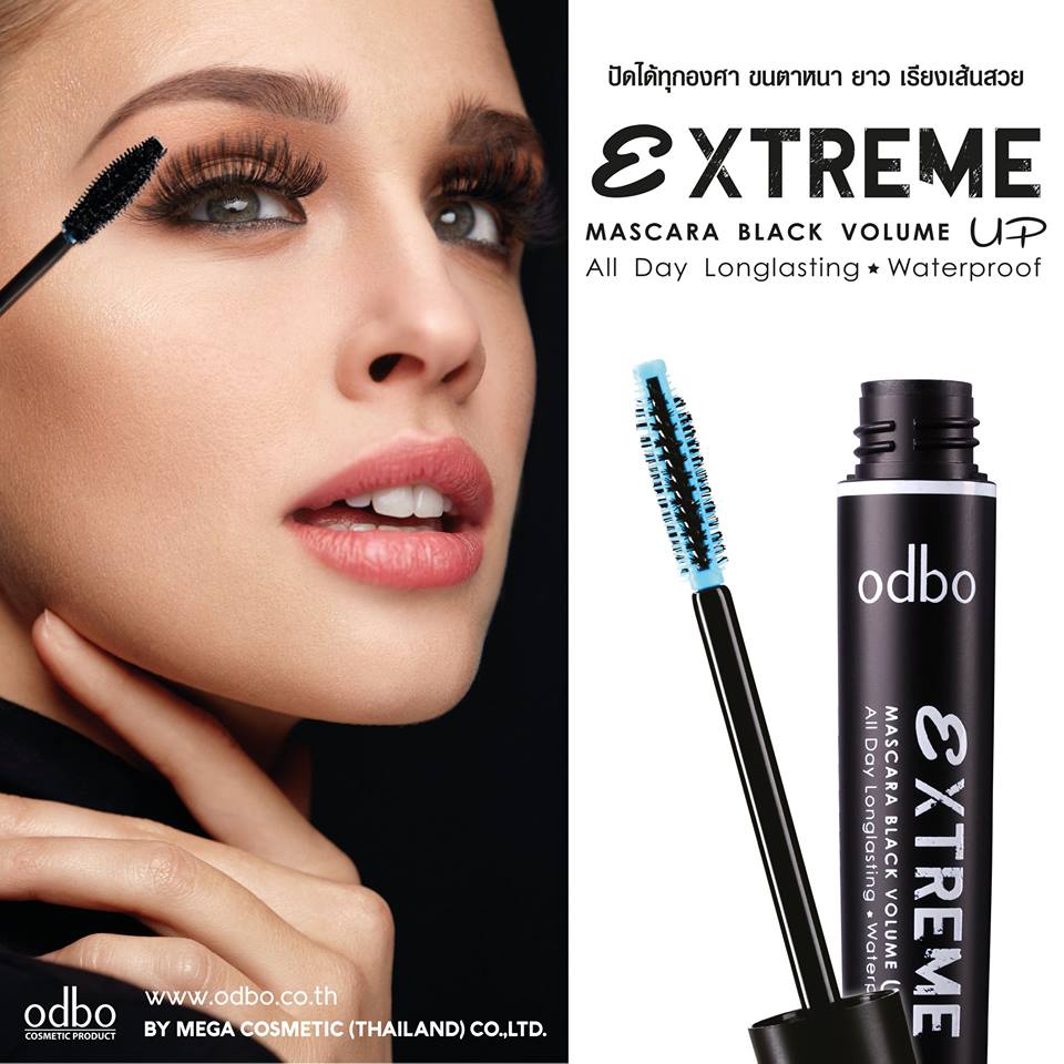 [Odbo] Mascara Odbo extreme volume and longlasting