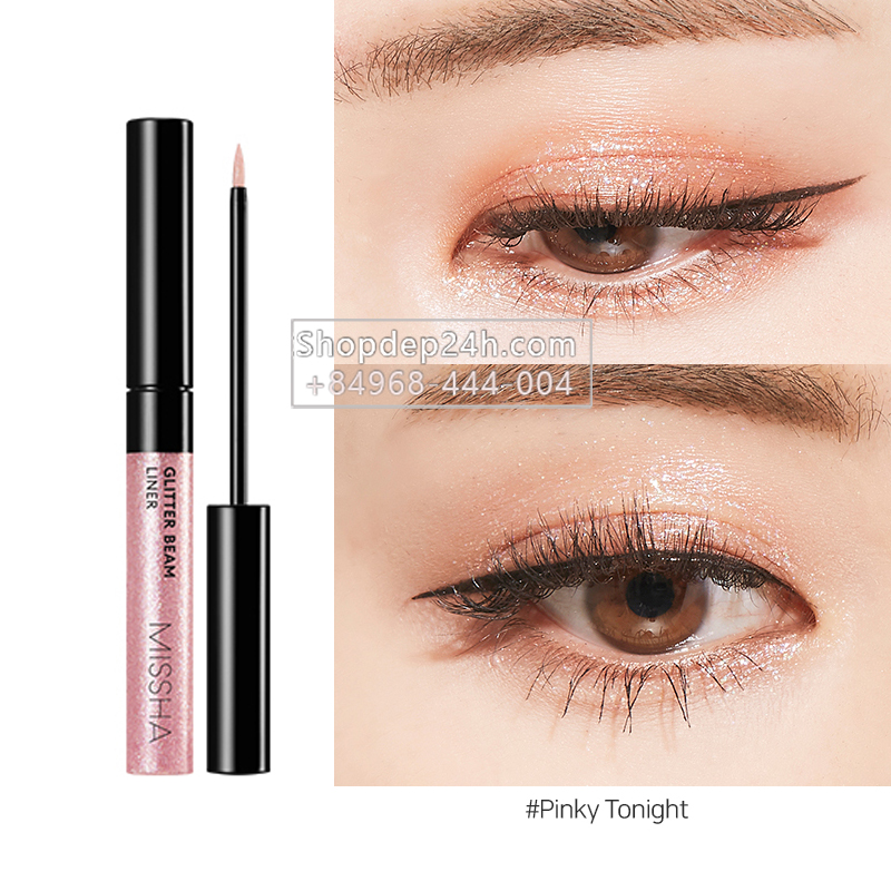 [Missha] Nhũ kẻ mắt Glitter Beam Liner - 4.3g