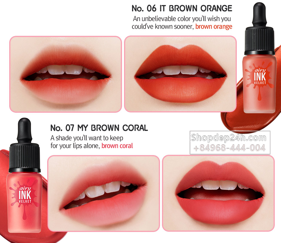 [Peripera] Son  Peripera Ink Airy Velvet