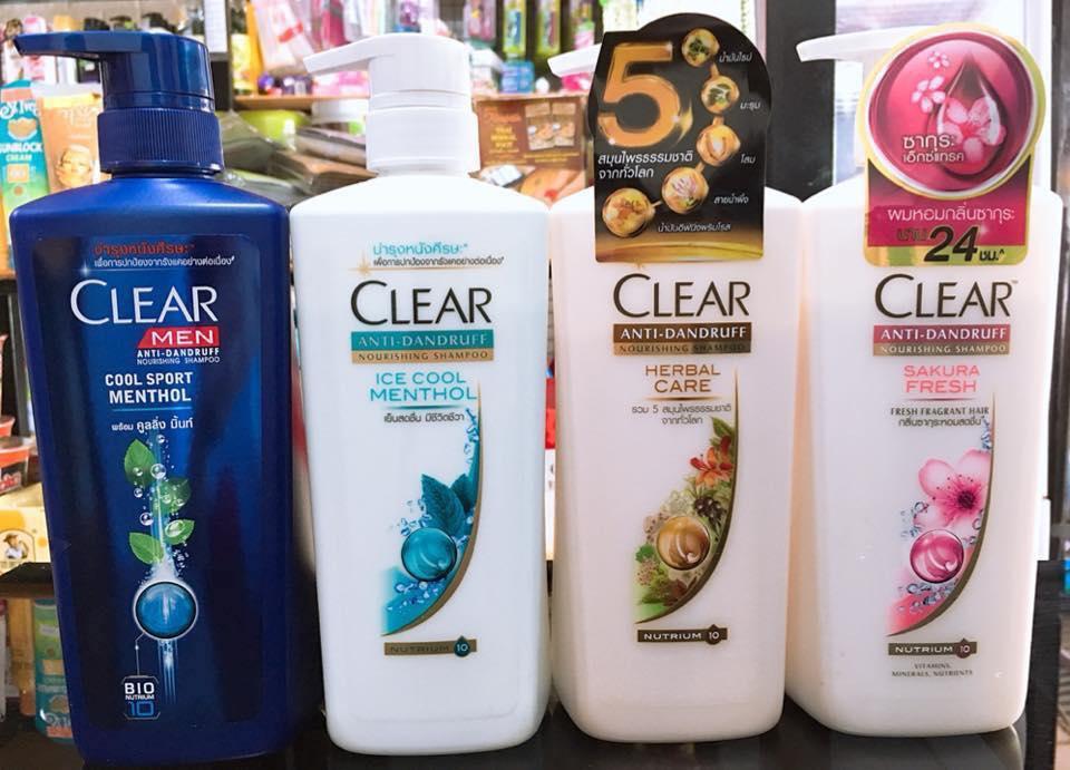 [Clear] Dầu gội Clear thảo dược Thái Lan 480ml